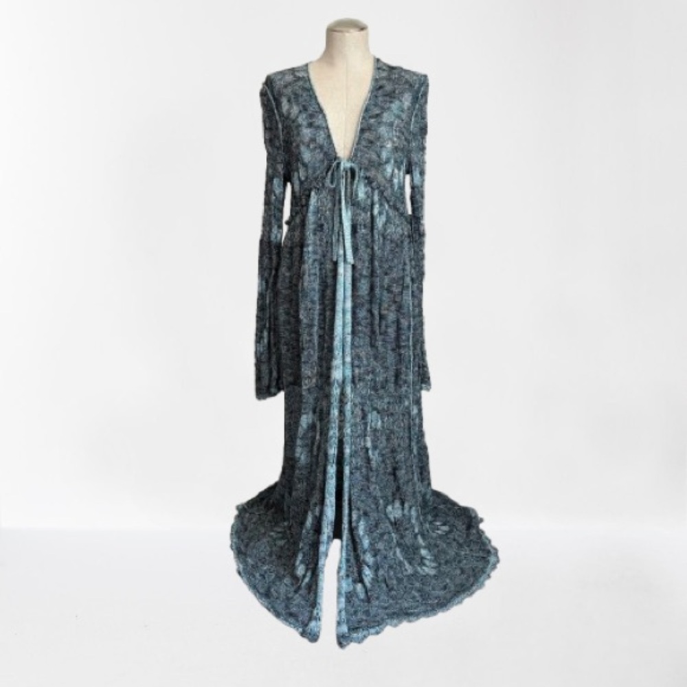 Free People Sea Spirit Duster Cardigan Size Small Petite